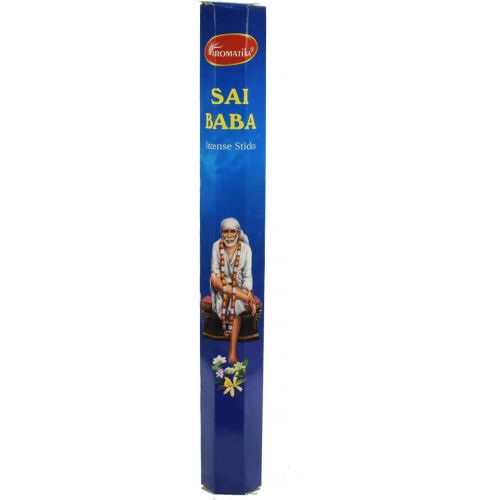  인센스스틱 ARO VATIKA Hexa Variety Pack B (6 Boxes X 20 Sticks=120 Sticks) Incense Sticks Sai Baba,Om,Ganesh,Spiritual Guru,Musk,Sandal