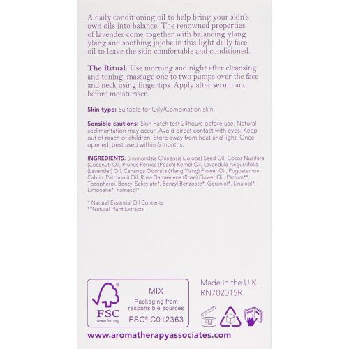  Aromatherapy Associates Mattifying Refining Face Oil, 0.5 Fl Oz