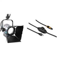 ARRI L7-C Plus RGB LED Fresnel Light with 23' Power Cord Kit (Black, Pole-Operated)