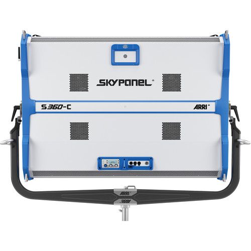  ARRI SkyPanel S360-C LED Softlight (Blue/Silver, Manual, Intensifier, Bare Ends)