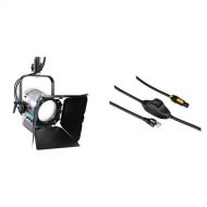 ARRI L7-C Plus RGB LED Fresnel Light with 23' Power Cord Kit (Blue/Silver, Pole-Operated)