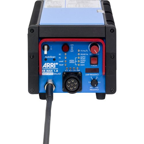  ARRI EB MAX 1.8 High Speed Electronic Ballast with AFL, CCL, DMX, and AutoScan (US)