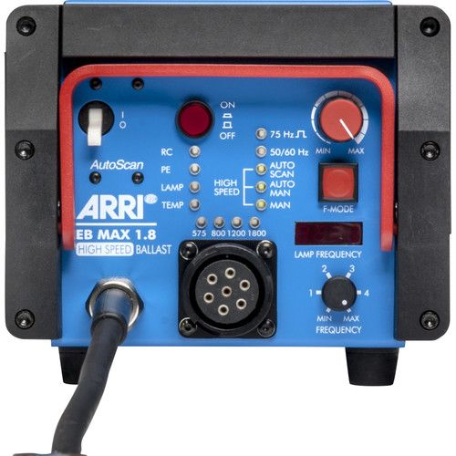  ARRI EB MAX 1.8 High Speed Electronic Ballast with AFL, CCL, DMX, and AutoScan (US)