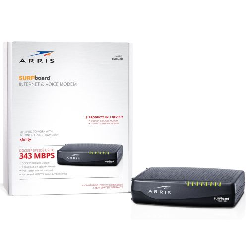  ARRIS SURFboard TM822R 8x4 Voice Modem DOCSIS 3.0 for Xfinity Comcast