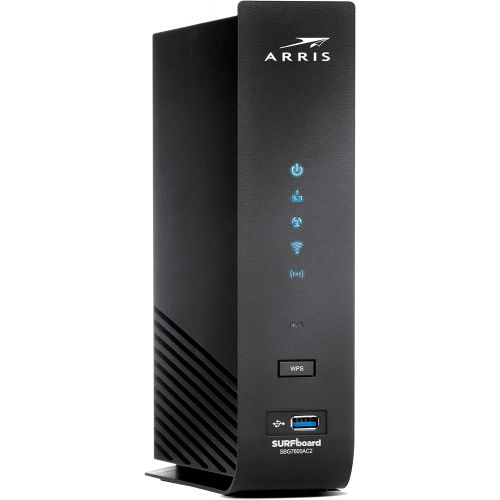  [아마존베스트]ARRIS SURFboard SBG7600AC2 DOCSIS 3.0 Cable Modem & AC2350 Dual-Band Wi-Fi Router, Approved for Cox, Spectrum, Xfinity & others (black)