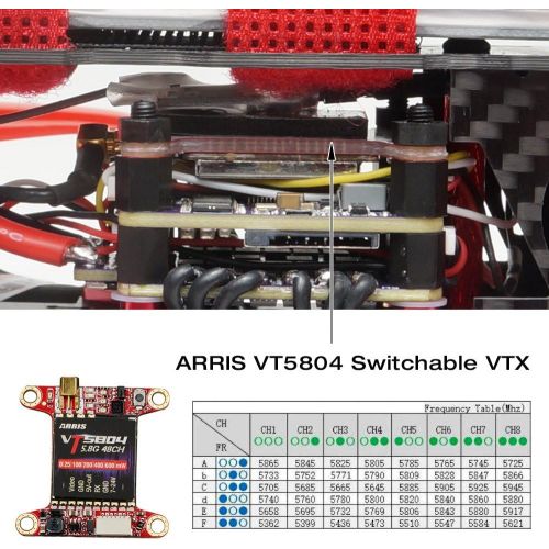  ARRIS Arris X220 V2 220MM 5 FPV Racing Drone RC Quadcopter RTF wRadiolink AT9S + Omnibus F4 Flight Controller + Foxeer Camera + 4S Lipo Battery + 5.8G TX