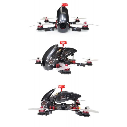 ARRIS X-Speed 280 V2 FPV Quadcopter Racing Drone RTF W Flycolor Raptor S-Tower 4-in-1 (30A ESC + F3 + OSD + PDB)
