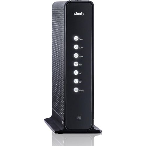  ARRIS DOCSIS 3.0 Residential Gateway with 802.11n 4 GigaPort Router 2-Voice Lines Certified with Comcast (TG862G-CT)