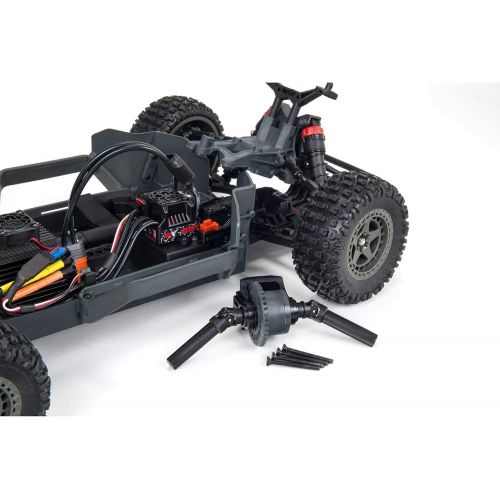 ARRMA 1/10 SENTON 4X4 V3 3S BLX Brushless Short Course Truck RTR (Transmitter and Receiver Included, Batteries and Charger Required ), Red, ARA4303V3T2