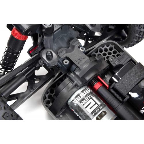  ARRMA 1/10 Typhon 4X4 V3 MEGA 550 Brushed Buggy RC Truck RTR (Transmitter, Receiver, NiMH Battery and Charger Included), Green, ARA4206V3