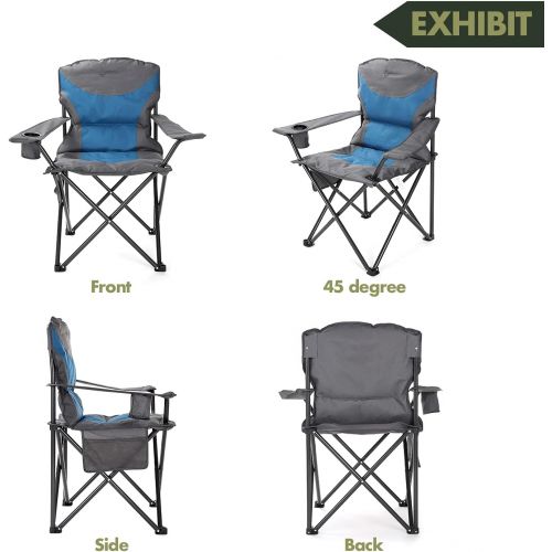  ARROWHEAD OUTDOOR Portable Folding Camping Quad Chair