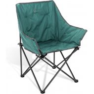 Arrowhead Outdoor Portable Folding Camping Quad Bucket Chair, Compact, Heavy-Duty, Steel Frame, Supports up to 250lbs