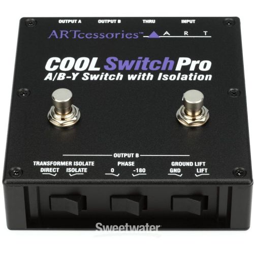  ART CoolSwitchPro A/B/Y Amplifier Switching Pedal