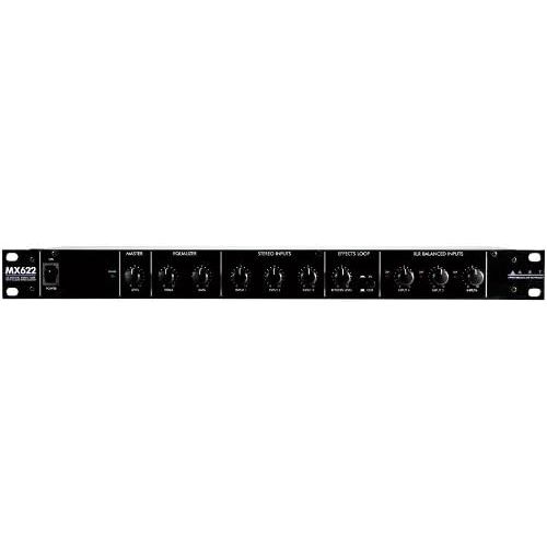  [아마존베스트]ART MX622 6-Channel Mixer with Dual Stereo Outputs