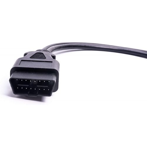  [아마존베스트]ARTECKIN Arteckin Universal OBD II Splitter Extension Y Cable J1962 for GPS Tracking Devices