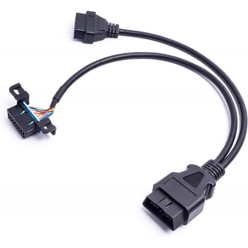  [아마존베스트]ARTECKIN Arteckin Universal OBD II Splitter Extension Y Cable J1962 for GPS Tracking Devices