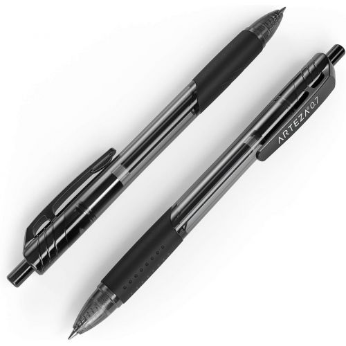  [아마존핫딜][아마존 핫딜] ARTEZA Arteza Gel Pens, Set of 50 Black Roller Ball Bullet Journal Pens, Quick-Drying Ink, Fine Point for Writing, Taking Notes & Sketching