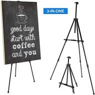 [아마존 핫딜] [아마존핫딜]Artify Art Supplies Artify 73 Inches Double Tier Easel Stand, Aluminum Tripod for Painting and Display with an Environmental Friendly Carrying Bag and Spare Parts