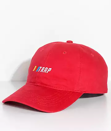 ARTIST COLLECTIVE Artist Collective Trappin Cup Red Strapback Hat