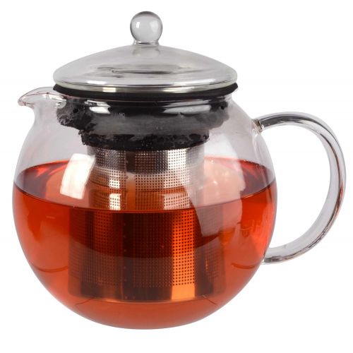  Artland Harmony Glass Teapot, 48 oz, Clear