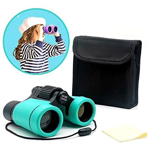  [아마존베스트]MINIJOY Binoculars for Kids High Resolution Best Gifts for 3-12 Years Boys Girls Optics Shockproof Mini Compact Binocuolar Toys Folding Small Telescope for Bird Watching Camping Outdoor Pl