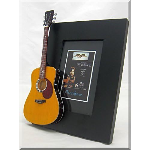  [아마존베스트]ARTSTUDIO35 Van Morrison Miniature Guitar Frame Moondance