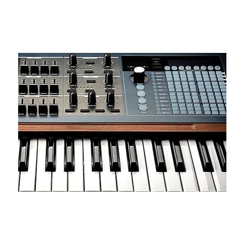  Arturia PolyBrute 6-Voice Polyphonic Morphing Analog Synthesizer Natural Wood