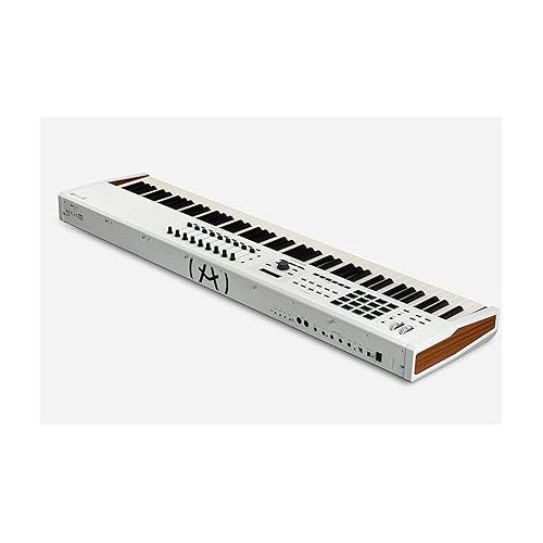  Arturia KeyLab 88 MkII 88 Key Weighted USB MIDI Keyboard Controller ? Aftertouch, Velocity Sensitive, Hammer-Action, Piano Feel, With 16 Drum Pads, 9 Faders, 9 Knobs and Analog Lab V Software Included