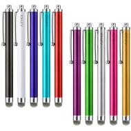 [아마존베스트]Stylus Pen, ARYKX 10 Pack of Fiber Mesh Tip Stylus for Touchscreen Devices Universal Precision Stylus Pen for iPhone, iPad, Kindle, Apple iPad Air 1 & 2, iPad 3, iPad Pro, Tablet,