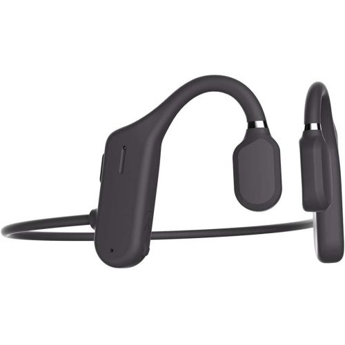  AS Open Ear Headphones with Mic,Bluetooth Sport Headset Waterproof IPX5 Ultra-Lightweight 6D Sound HD Phone Call