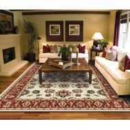 AS Quality Rugs Traditional Area Rugs 2x3 Door Mat Indoor Ivory Small Rugs for Bedroom Prime Rug