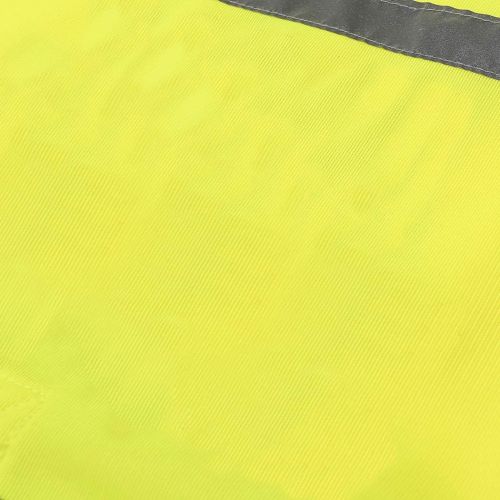  A-SAFETY Dog Safety Reflective Vest -Hunting Waterproof Yellow Vest for Best Visibility at Day and Night with Claps, Connectors Comfortable Adjustable Size, Yellow, XS S M L XL