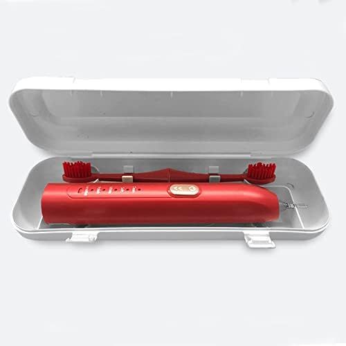  ASDUUUNW Pack of 2 Toothbrush Travel Case Toothbrush Box Protective Case for Electric Toothbrushes Travel Toothbrush Box Portable with Holder for Travel Outdoor Camping School