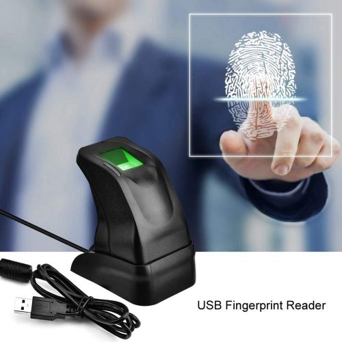  [아마존베스트]ASHATA USB Fingerprint Reader, USB Fingerprint Sensor Optical Fingerprint Scanner, Mini Biometric Fingerprint Reader Fingerprint Reader for Computer PC Home Office