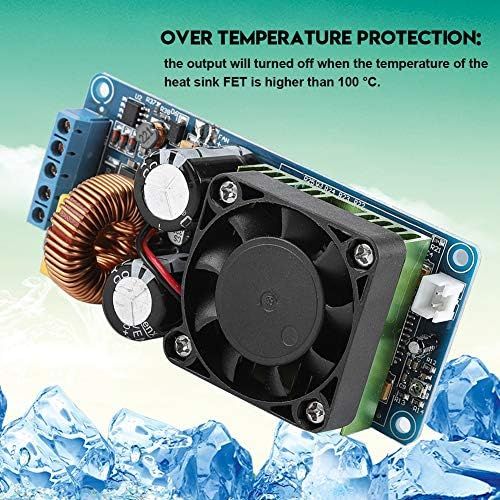  [아마존베스트]-Service-Informationen ASHATA IRS2092S Digital Audio Stereo Amplifier Mono Channel Digital Amplifier Class D HiFi Power Board 500 W Digital Audio Amplifier Stereo Board Module