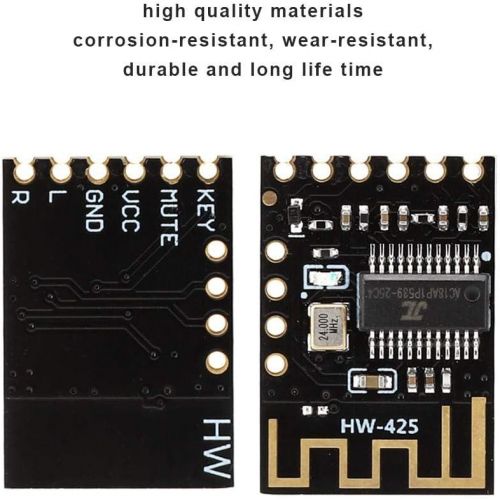  [아마존베스트]-Service-Informationen ASHATA Wireless Bluetooth 4.2 Stereo Audio Transmitter Module Lossless Module HiFi DIY Modification Low Power Consumption Corrosion Resistant Bluetooth 4.2 Audio Module Stereo Modu