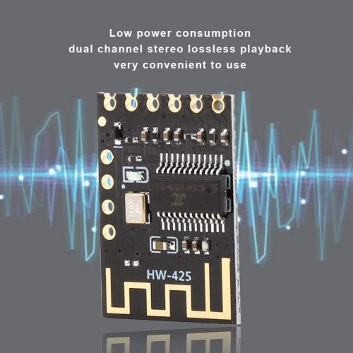  [아마존베스트]-Service-Informationen ASHATA Wireless Bluetooth 4.2 Stereo Audio Transmitter Module Lossless Module HiFi DIY Modification Low Power Consumption Corrosion Resistant Bluetooth 4.2 Audio Module Stereo Modu