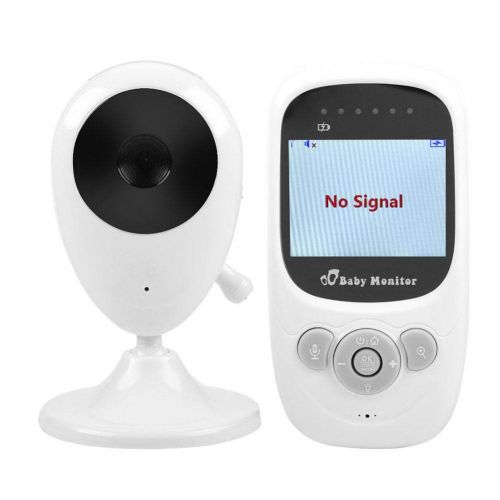  ASHATA Baby Monitor, 2.4GHz Wireless Digital Color LCD Baby Monitor Camera with Night Vision Audio Video(100-240V)