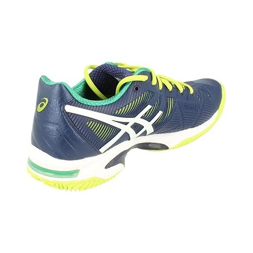  ASICS Gel-Solution Speed 2 Clay Mens Tennis Shoes E601N Sneakers Trainers (UK 5 US 6 EU 39, Indigo Blue White 5001)