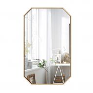 ASJHK Bathroom Mirror Living Room Wall Mirror Decorative Mirror Bedroom Mirror Creative Half-Length Mirror 4060cm Gold Bathroom Mirror