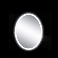 ASJHK Oval Lamp Mirror Wall Mounted Led Mirror Bathroom Mirror Intelligent Anti-Fog Bathroom Mirror 6080cm Bathroom Mirror