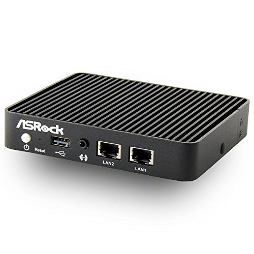  ASRock uBOX-111 Intel N2930 Fanless Dual Intel LAN Industrial PC w4GB, 128GBSSD