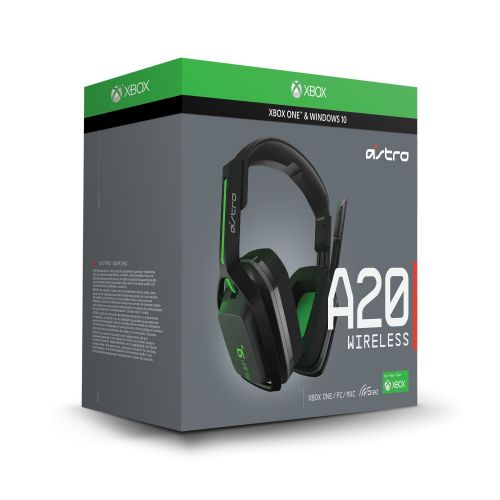  By      ASTRO Gaming ASTRO Gaming A20 Wireless Headset, BlackGreen - Xbox One