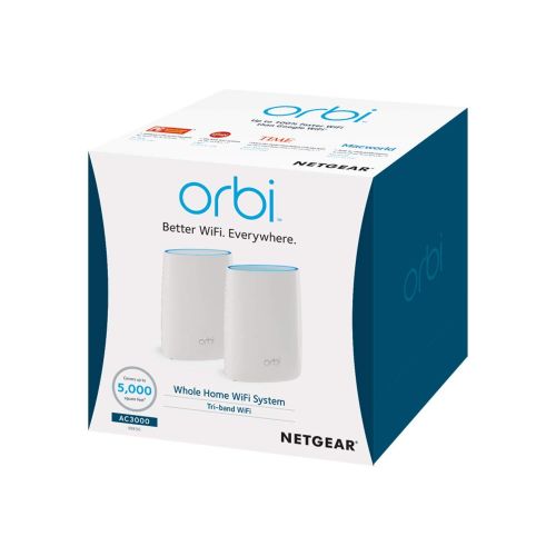  ASURION NETGEAR Orbi Home Mesh WiFi System (RBK50) (Renewed)