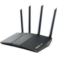 ASUS RT-AX1800S Dual Band WiFi 6 Extendable Router, Subscription-Free Network Security, Parental Control, Built-in VPN, AiMesh Compatible, Gaming & Streaming, Smart Home