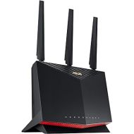 ASUS RT-AX86U Pro (AX5700) Dual Band WiFi 6 Extendable Gaming Router, 2.5G Port, Gaming Port, Mobile Game Mode, Port Forwarding, Subscription-free Network Security, VPN, AiMesh Compatible