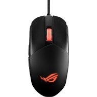 ASUS ROG Strix Impact III Gaming Mouse, Semi-Ambidextrous, Wired, Lightweight, 12000 DPI Sensor, 5 programmable Buttons, Replaceable switches, Paracord Cable, FPS Gaming Mouse, Black