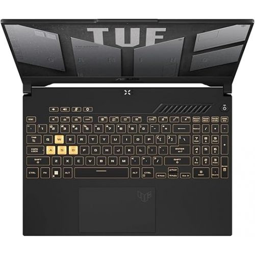 아수스 ASUS TUF Gaming F15 (2022) Gaming Laptop, 15.6” FHD 144Hz Display, GeForce RTX 3050, Intel Core i5-12500H, 16GB DDR4, 512GB PCIe SSD, Wi-Fi 6, Windows 11, FX507ZC-ES53,Mecha Gray