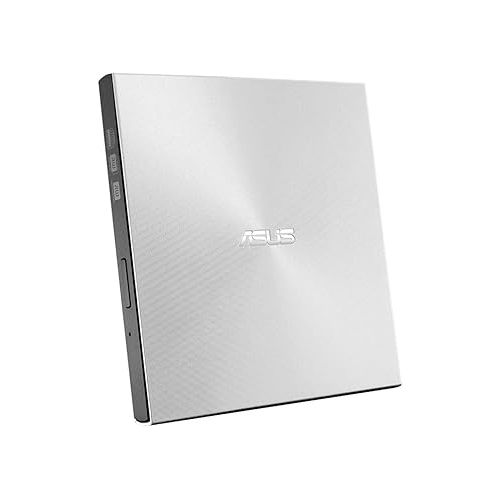 아수스 ASUS ZenDrive Silver 13mm External 8X DVD/ Burner Drive +/-RW with M-Disc Support, Compatible with both Mac & Windows and Nero BackItUp for Android devices (USB 2.0 & Type-C cables included)