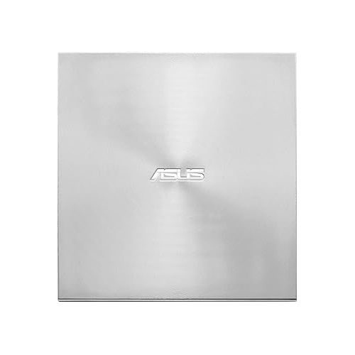 아수스 ASUS ZenDrive Silver 13mm External 8X DVD/ Burner Drive +/-RW with M-Disc Support, Compatible with both Mac & Windows and Nero BackItUp for Android devices (USB 2.0 & Type-C cables included)